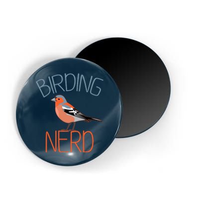 Funny Birding Nerd Bird Watching Fan Magnet