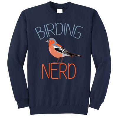 Funny Birding Nerd Bird Watching Fan Tall Sweatshirt