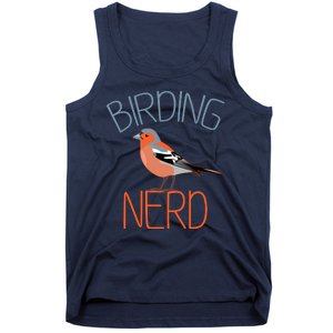 Funny Birding Nerd Bird Watching Fan Tank Top