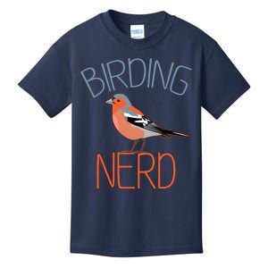 Funny Birding Nerd Bird Watching Fan Kids T-Shirt