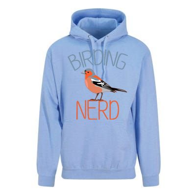 Funny Birding Nerd Bird Watching Fan Unisex Surf Hoodie