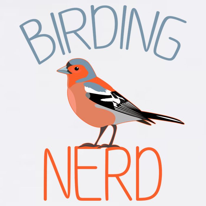 Funny Birding Nerd Bird Watching Fan Garment-Dyed Sweatshirt