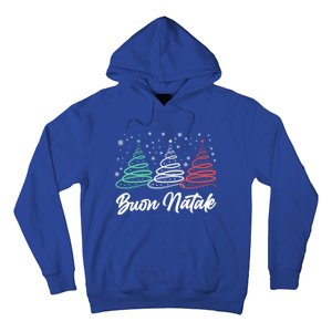 Funny Buon Natale Italy Pride Xmas Holiday Italian Christmas Great Gift Hoodie