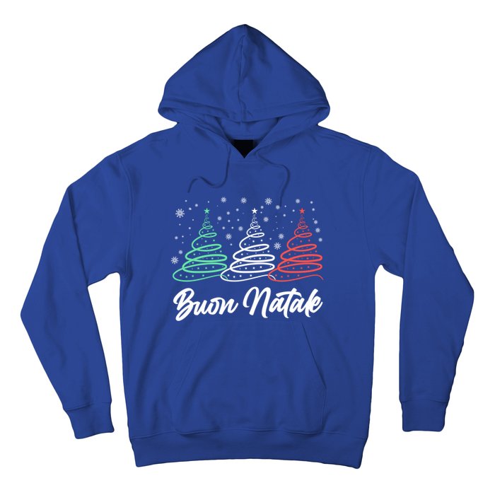 Funny Buon Natale Italy Pride Xmas Holiday Italian Christmas Great Gift Hoodie