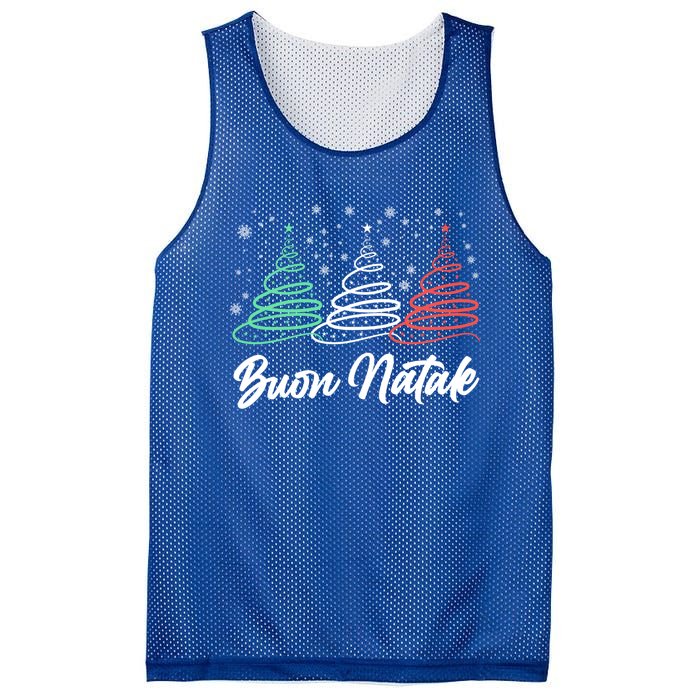 Funny Buon Natale Italy Pride Xmas Holiday Italian Christmas Great Gift Mesh Reversible Basketball Jersey Tank