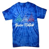 Funny Buon Natale Italy Pride Xmas Holiday Italian Christmas Great Gift Tie-Dye T-Shirt