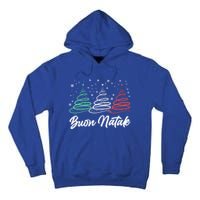 Funny Buon Natale Italy Pride Xmas Holiday Italian Christmas Great Gift Tall Hoodie