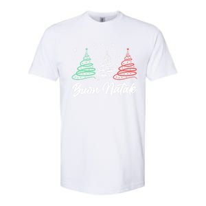 Funny Buon Natale Italy Pride Xmas Holiday Italian Christmas Great Gift Softstyle CVC T-Shirt