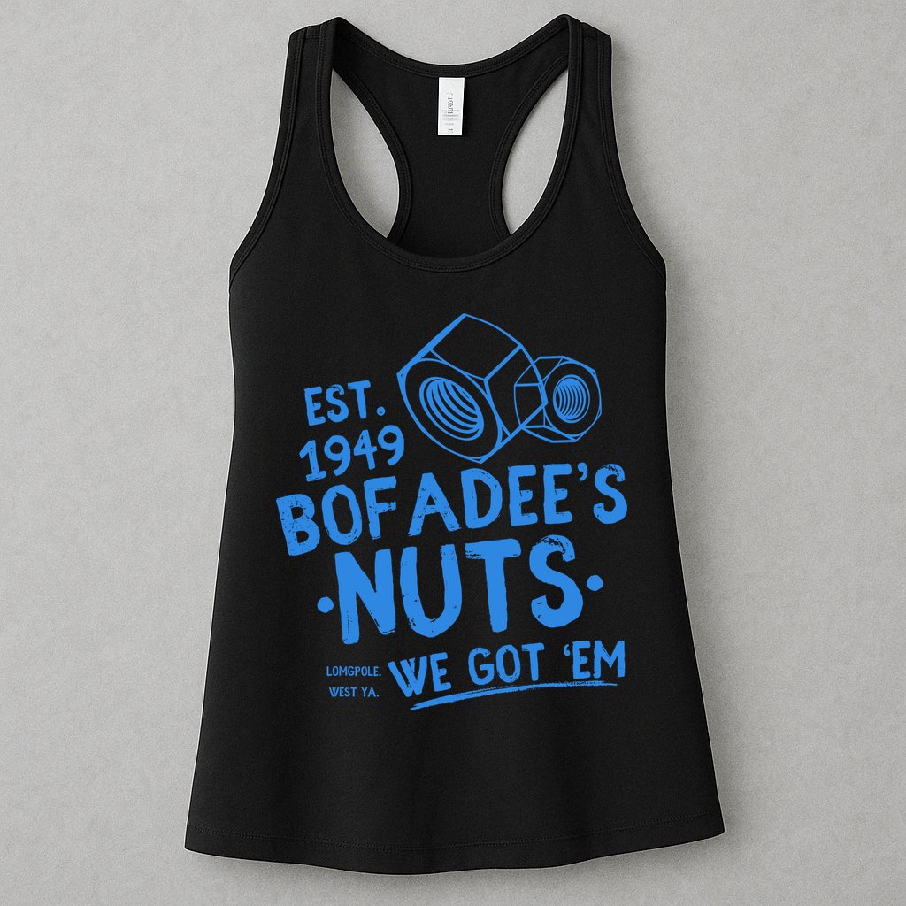Funny Bofadees Nuts We Got Em Womens Tank Top