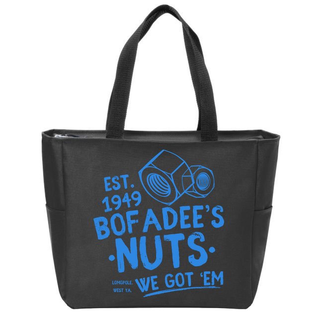 Funny Bofadees Nuts We Got Em Zip Tote Bag