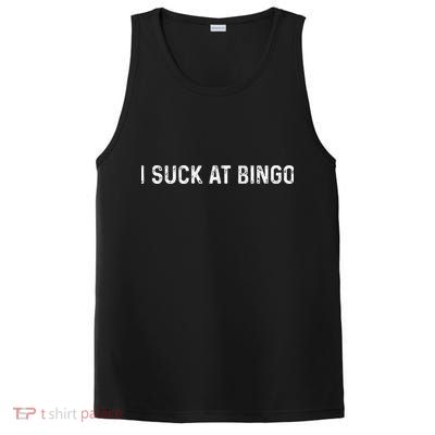Funny Bingo Night Suck At Bingo Game PosiCharge Competitor Tank