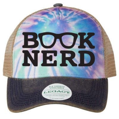 Funny Book Nerd Librarian Teacher Student Reader Book Lover Legacy Tie Dye Trucker Hat