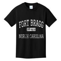 Fort Bragg North Carolina Nc Vintage Kids T-Shirt