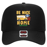 Funny Be Nice To Me It's A Long Walk Home Be Nice to Bus Driver Hat