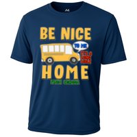 Funny Be Nice To Me It's A Long Walk Home Be Nice to Bus Driver Performance Shirt