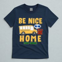 Funny Be Nice To Me It's A Long Walk Home Be Nice to Bus Driver T-Shirt