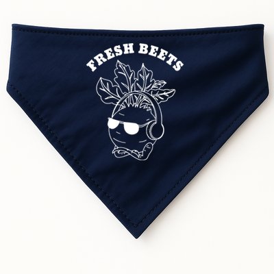 Fresh Beets Organic Vegetable Local Farmers Market USA-Made Doggie Bandana