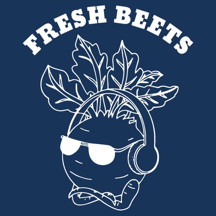 Fresh Beets Organic Vegetable Local Farmers Market Beanie