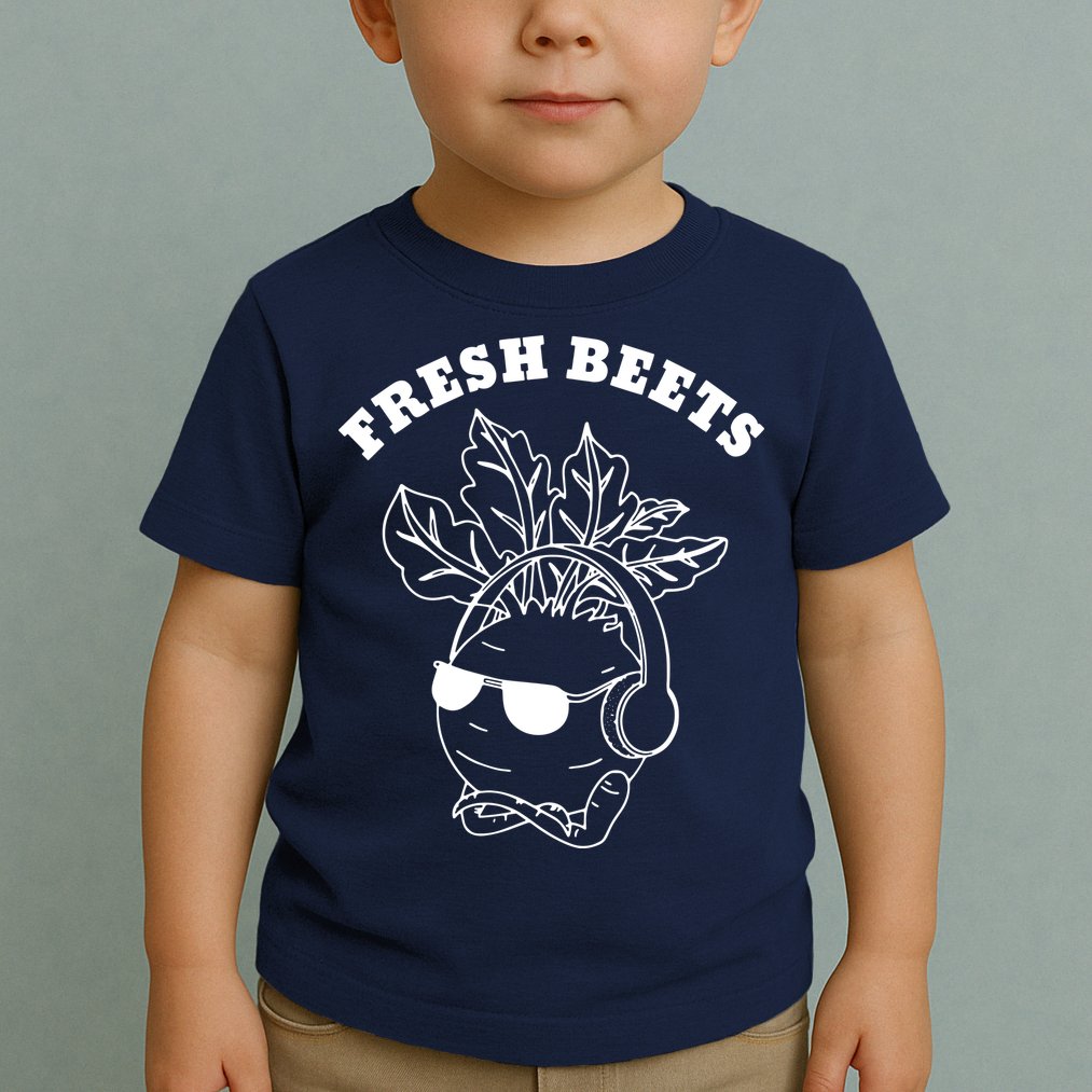 Fresh Beets Organic Vegetable Local Farmers Market Toddler T-Shirt