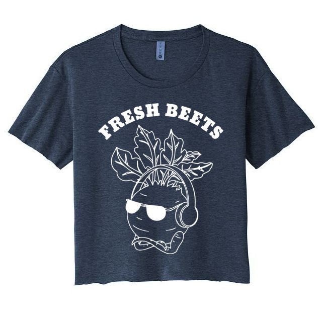 Fresh Beets Organic Vegetable Local Farmers Market Crop Top