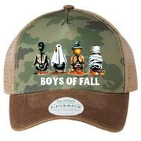 Funny Boy Of Fall Duck Hunting Halloween Costume Duck Lover Legacy Tie Dye Trucker Hat