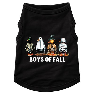Funny Boy Of Fall Duck Hunting Halloween Costume Duck Lover Doggie Tank