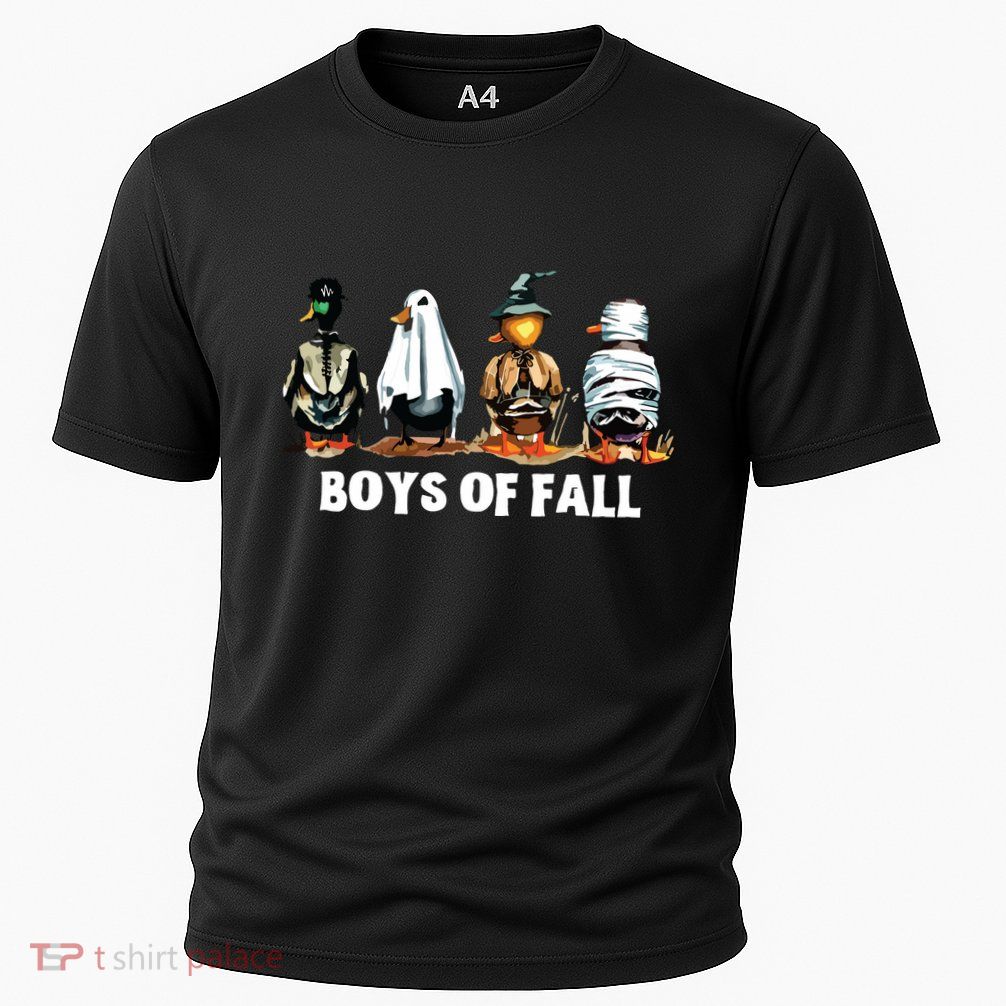 Funny Boy Of Fall Duck Hunting Halloween Costume Duck Lover Performance Shirt