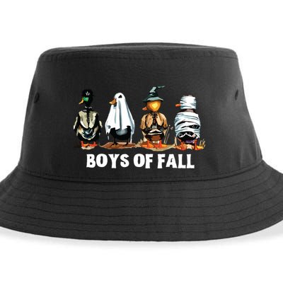 Funny Boy Of Fall Duck Hunting Halloween Costume Duck Lover Sustainable Bucket Hat