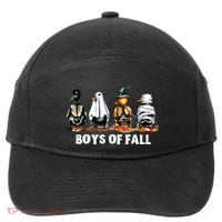 Funny Boy Of Fall Duck Hunting Halloween Costume Duck Lover 7-Panel Snapback Hat