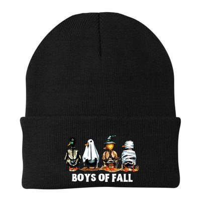 Funny Boy Of Fall Duck Hunting Halloween Costume Duck Lover Beanie