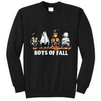 Funny Boy Of Fall Duck Hunting Halloween Costume Duck Lover Tall Sweatshirt