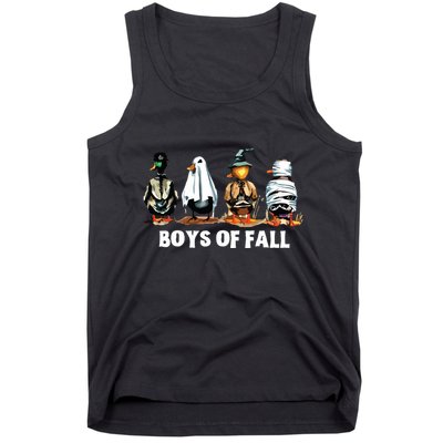 Funny Boy Of Fall Duck Hunting Halloween Costume Duck Lover Tank Top
