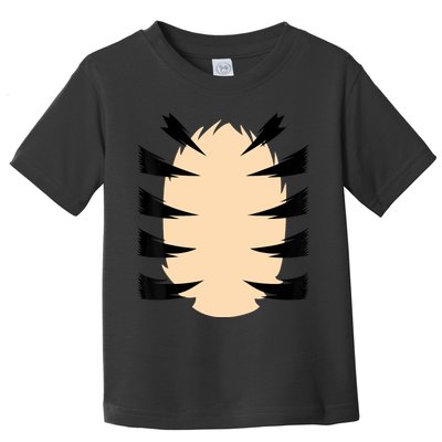 FRONT & BACK Orange Tiger Costume DIY Halloween Costume Toddler T-Shirt