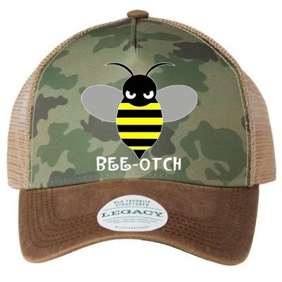 FUNNY BEE OTCH BITCH Legacy Tie Dye Trucker Hat