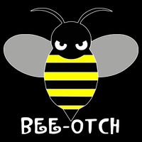 FUNNY BEE OTCH BITCH Cooling Performance Crew T-Shirt