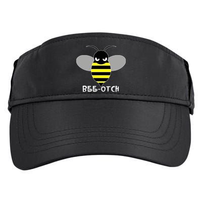 FUNNY BEE OTCH BITCH Adult Drive Performance Visor