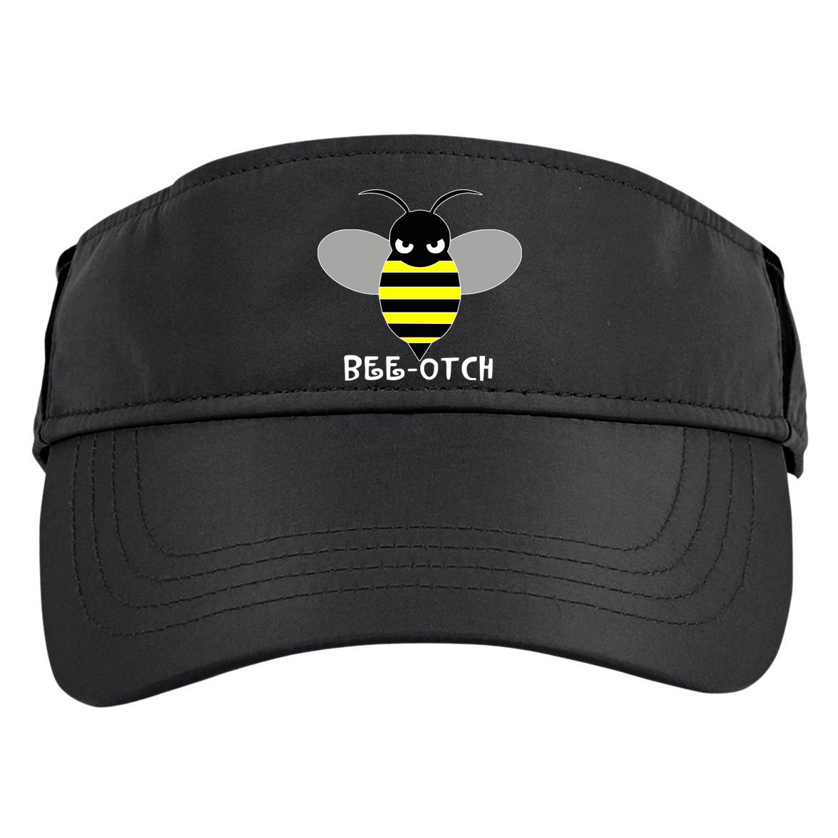 FUNNY BEE OTCH BITCH Adult Drive Performance Visor