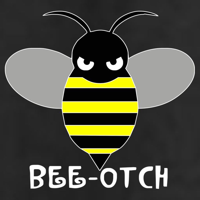 FUNNY BEE OTCH BITCH Adult Drive Performance Visor