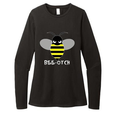 FUNNY BEE OTCH BITCH Womens CVC Long Sleeve Shirt