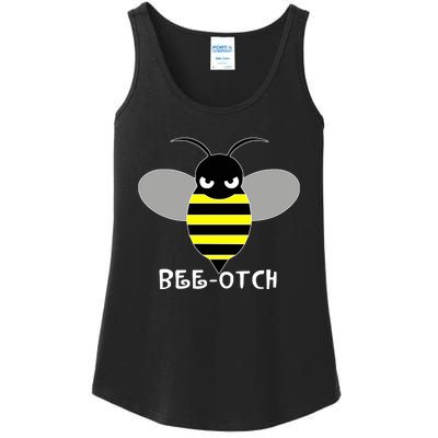 FUNNY BEE OTCH BITCH Ladies Essential Tank