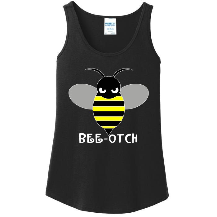 FUNNY BEE OTCH BITCH Ladies Essential Tank