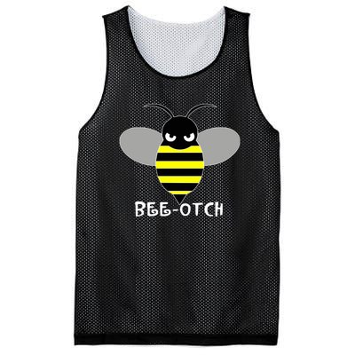 FUNNY BEE OTCH BITCH Mesh Reversible Basketball Jersey Tank