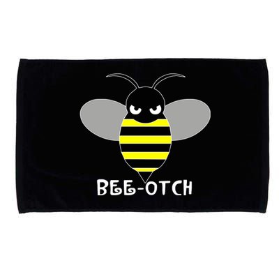 FUNNY BEE OTCH BITCH Microfiber Hand Towel