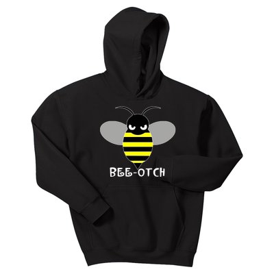 FUNNY BEE OTCH BITCH Kids Hoodie