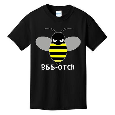 FUNNY BEE OTCH BITCH Kids T-Shirt