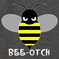 FUNNY BEE OTCH BITCH Vector Backpack