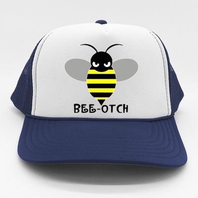 FUNNY BEE OTCH BITCH Trucker Hat