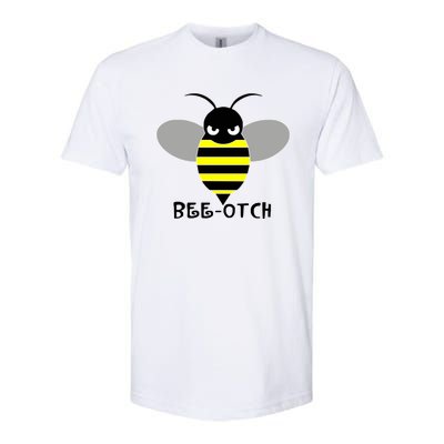 FUNNY BEE OTCH BITCH Softstyle CVC T-Shirt