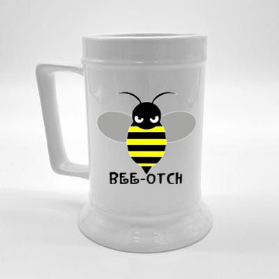 FUNNY BEE OTCH BITCH Beer Stein