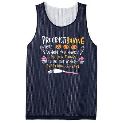 Funny Baking Outfit For A Cake Decorator Mesh Reversible Basketball Jersey Tank